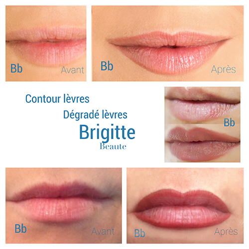 Maquillage lèvres longue durée
