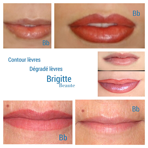 Remplissage lèvre maquillage Les lèvres en maquiullage