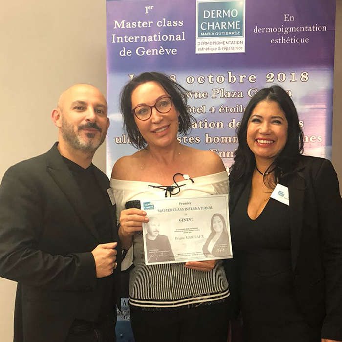 Diplome Ennio Orsini micro needling Brigitte beauté Micro- needling