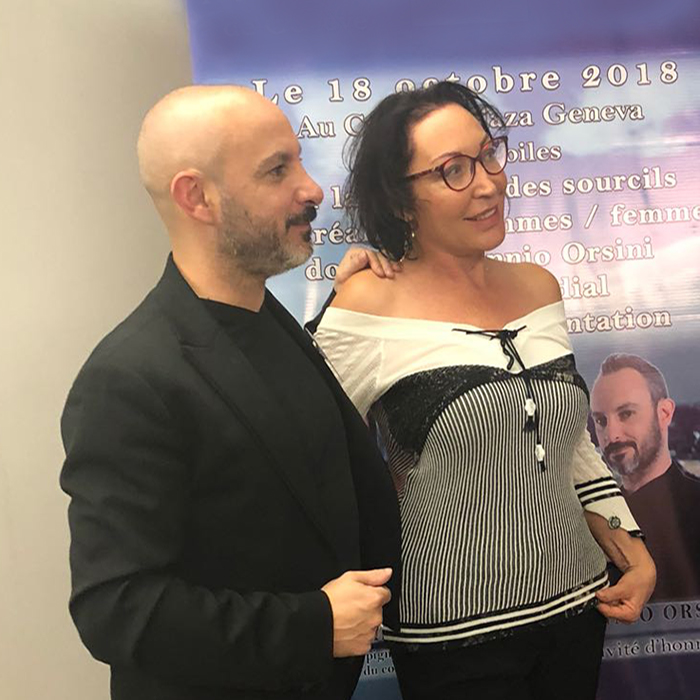 Ennio Orsini micro needling et Brigitte Brigitte et Ennio